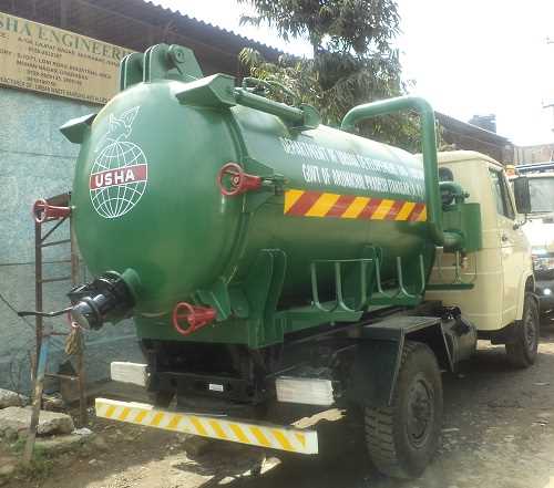 Sewer Jetting cum Suction Machine